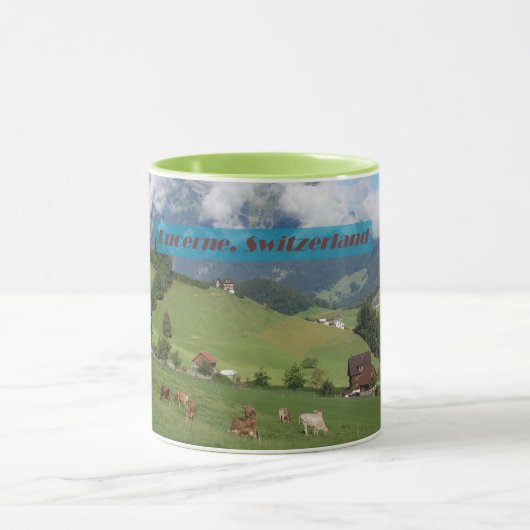 Schweiz Land Tasse (Zentrum)