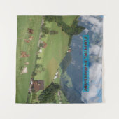 Schweiz Land Wandteppich (Vorderseite (Horizontal))