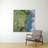 Schweiz Land Wandteppich (Beispiel (Horizontal))