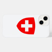 Schweiz Land Wappen Symbol Emblem Schweizer  Case-Mate iPhone Hülle (Rückseite (Horizontal))