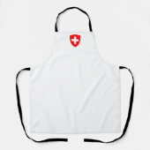Schweiz Land Wappen Symbol Emblem Schweizer Schürze (Vorderseite)