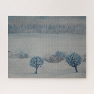 Schweiz Landschaft Opus 2 Winter Puzzle