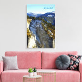 Schweiz Leinwanddruck (Insitu (Wohnzimmer))