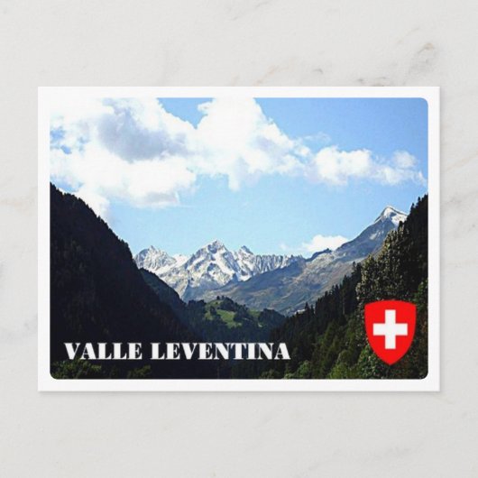 Schweiz - Leventina - Postkarte (Vorderseite)