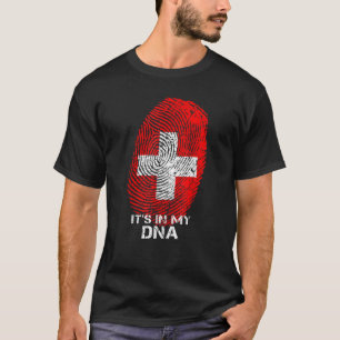 Schweiz Liebe der Schweizer Flagge T-Shirt
