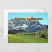 Schweiz Luzern Postkarte (Vorne/Hinten)