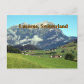 Schweiz Luzern Postkarte (Vorderseite)