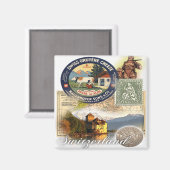 Schweiz Magnet (Vorderseite/Rückseite)