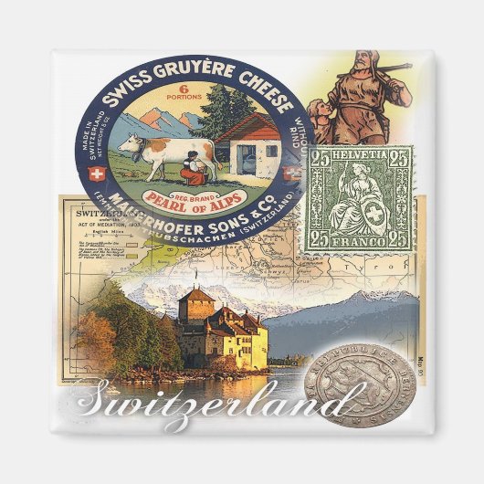 Schweiz Magnet (Vorne)