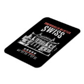 Schweiz Magnet (Linke Seite)