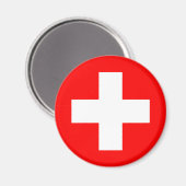 Schweiz Magnet (Vorderseite/Rückseite)