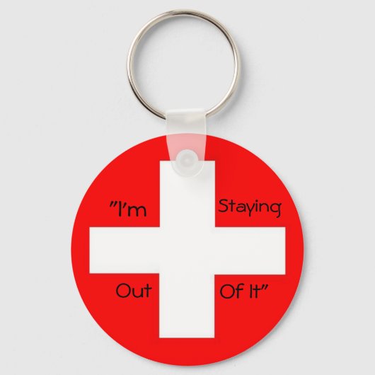 Schweiz - Maßgeschneidert Schlüsselanhänger (Vorderseite)