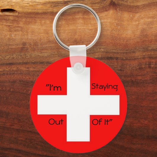 Schweiz - Maßgeschneidert Schlüsselanhänger (Vorderseite)