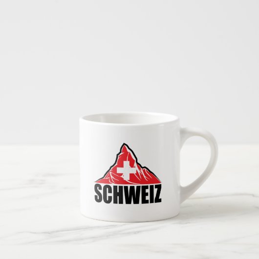 Schweiz Matterhorn Switzerland Espressotasse (Rechts)