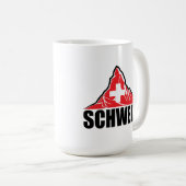 Schweiz Matterhorn Switzerland Kaffeetasse (VorderseiteRechts)