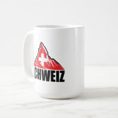 Schweiz Matterhorn Switzerland Kaffeetasse (Vorderseite Links)