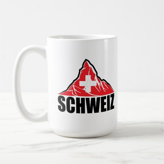 Schweiz Matterhorn Switzerland Kaffeetasse (Links)