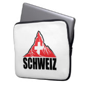Schweiz Matterhorn Switzerland Laptopschutzhülle (Vorderseite Links)