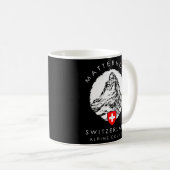 Schweiz Matterhorn Xo4U Original Kaffeetasse (VorderseiteRechts)