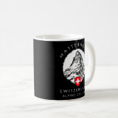 Schweiz Matterhorn Xo4U Original Kaffeetasse (VorderseiteRechts)