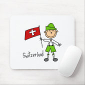 Schweiz-Mauspad Mousepad (Mit Mouse)