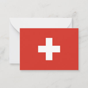 Schweiz Mitteilungskarte