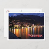 Schweiz - Montreaux - Postkarte (Vorne/Hinten)