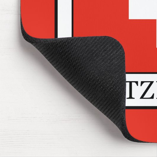 Schweiz Mousepad (Ecke)