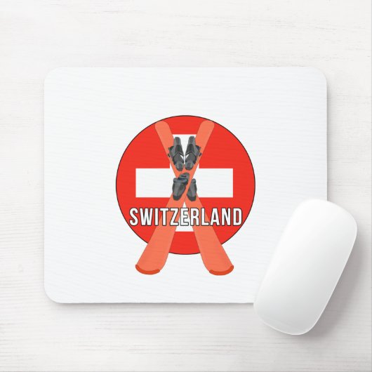 Schweiz Mousepad (Mit Mouse)