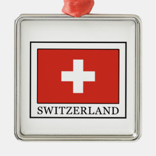 Schweiz Ornament Aus Metall