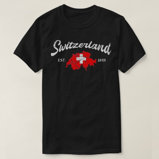 Schweiz Osten T-Shirt (Design vorne)
