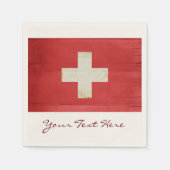 Schweiz Party Napkins Serviette (Vorderseite)