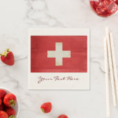 Schweiz Party Napkins Serviette (Beispiel)