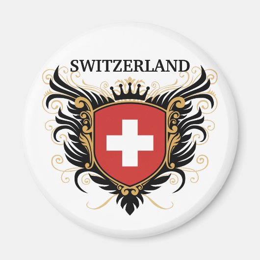 Schweiz [personalisieren] magnet (Vorne)