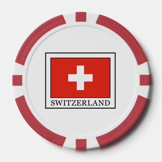 Schweiz Pokerchips (Vorderseite)