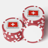 Schweiz Pokerchips (Stapel)