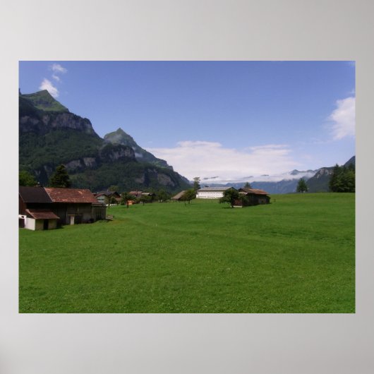 Schweiz Poster (Vorne)