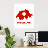 SCHWEIZ POSTER (Heimbüro)