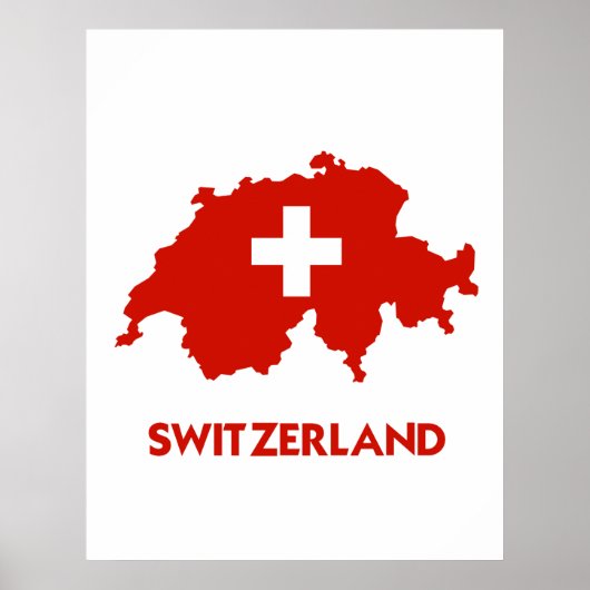 SCHWEIZ POSTER (Vorne)