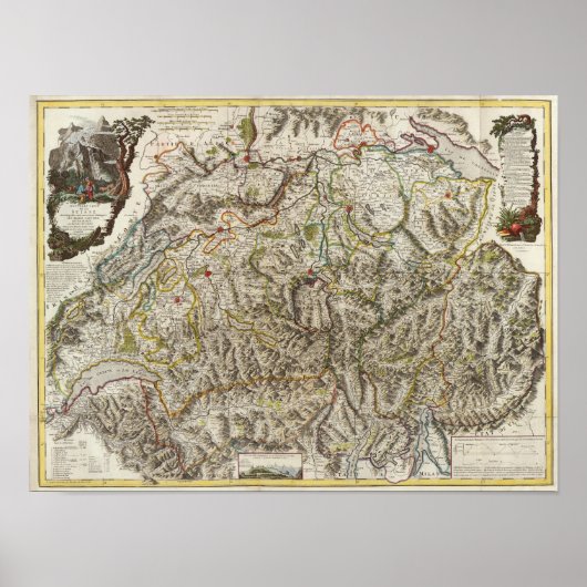 Schweiz Poster (Vorne)