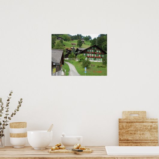 Schweiz Poster (Küche)