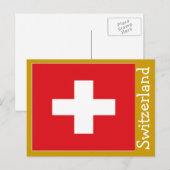 Schweiz Postkarte (Vorne/Hinten)