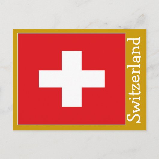 Schweiz Postkarte (Vorderseite)