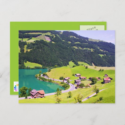 Schweiz Postkarte (Vorne/Hinten)