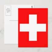 Schweiz Postkarte (Vorne/Hinten)