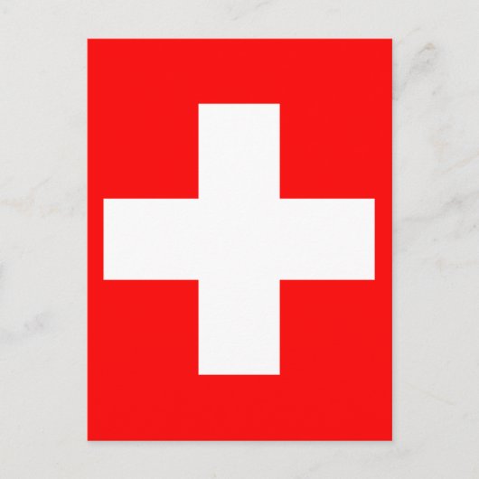 Schweiz Postkarte (Vorderseite)