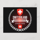 Schweiz Postkarte (Vorderseite)