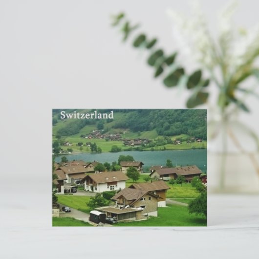 Schweiz Postkarte (Stehend Vorderseite)