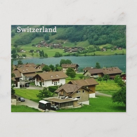 Schweiz Postkarte (Vorderseite)
