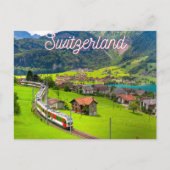 Schweiz Postkarte (Vorderseite)